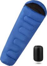 Summer Sleeping Bag for Adults | Ultralight 3 Season Sleeping Bag 1200g | Waterproof Sleeping Bags, Small Storage Size